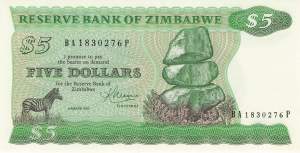 5 Dollar 1983